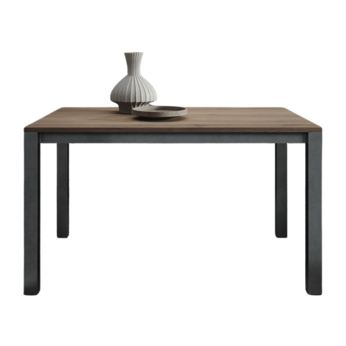Dining Table Lotus – Front View on White