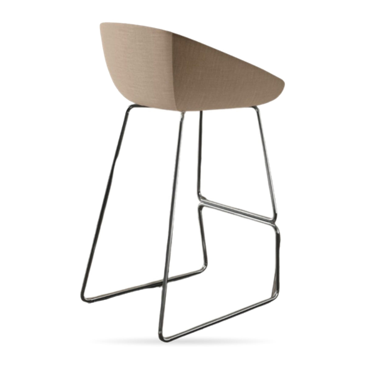 Bar Stool Portonovo – Front View on White