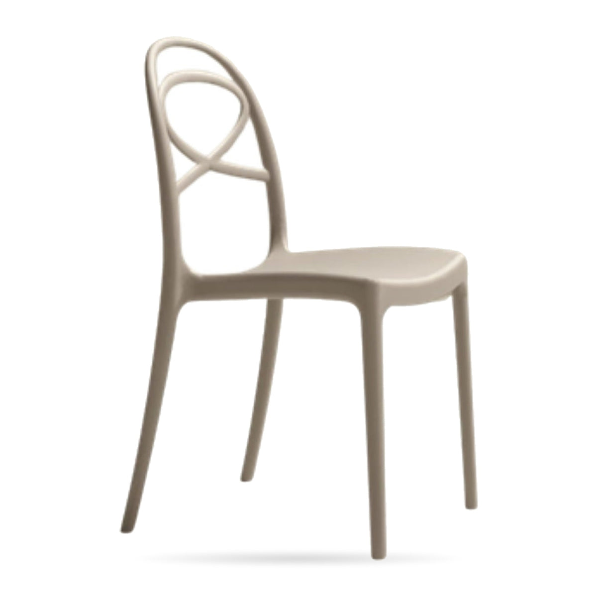 Dining Chair Luna – Front View on White