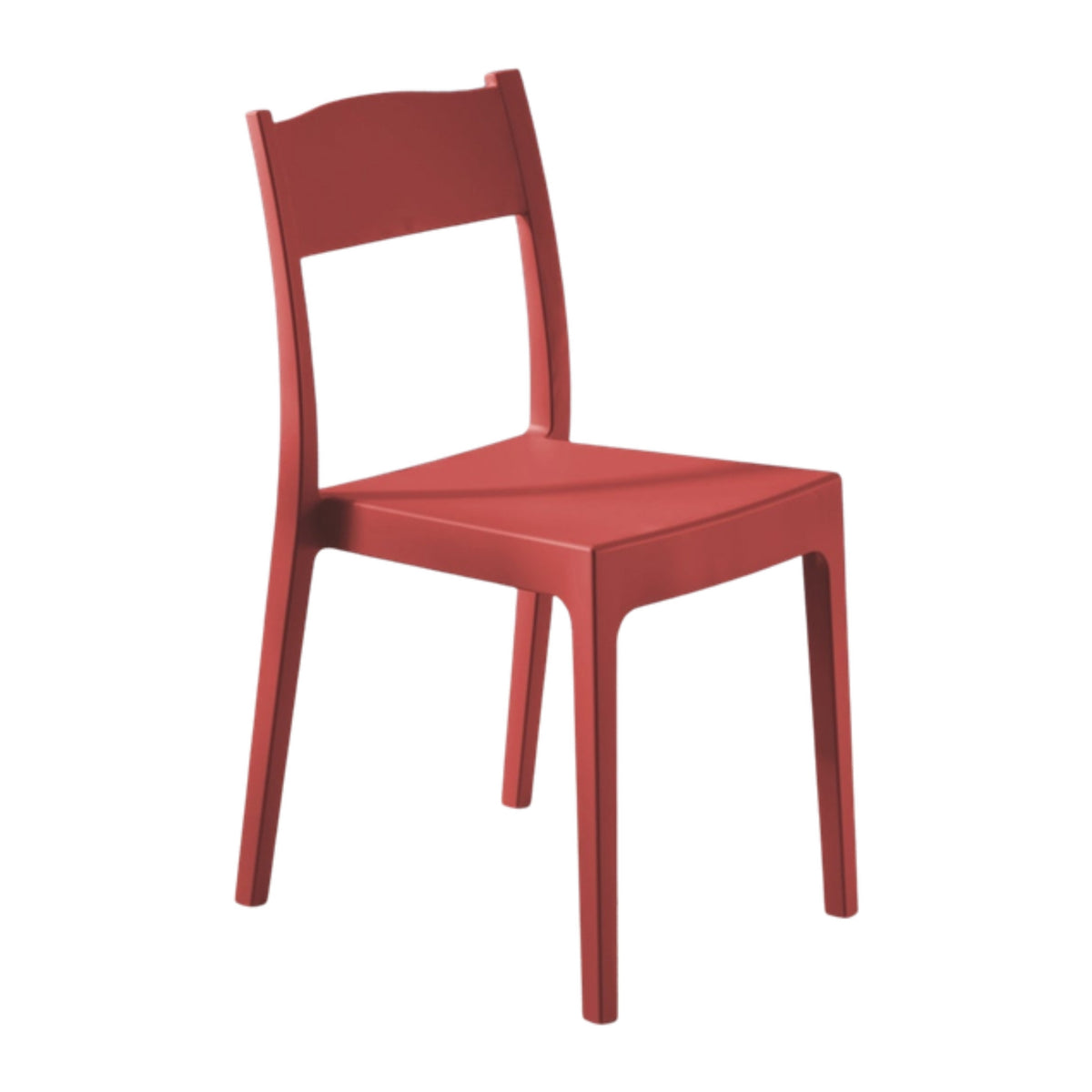 Dining Chair Vela – Front View on White