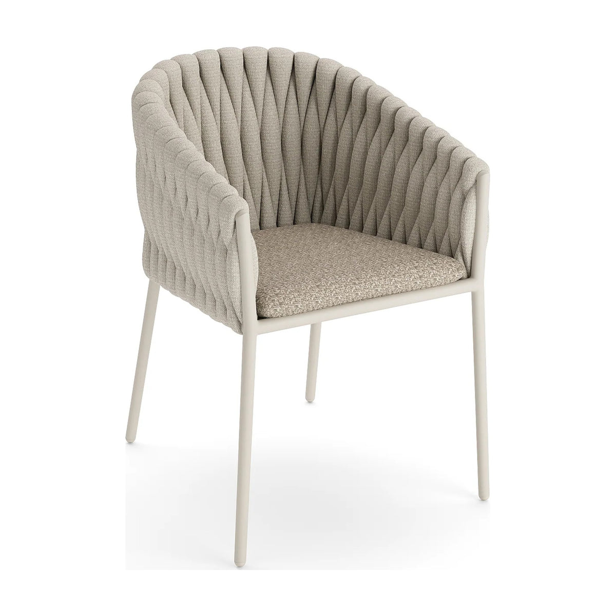 Dining Chair Fortuna Domestica – Three Quarter View on White