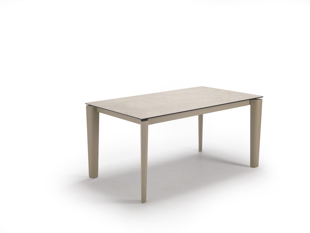 Extendable Dining Table Horus 160-240 cm Domestica – Product View on White