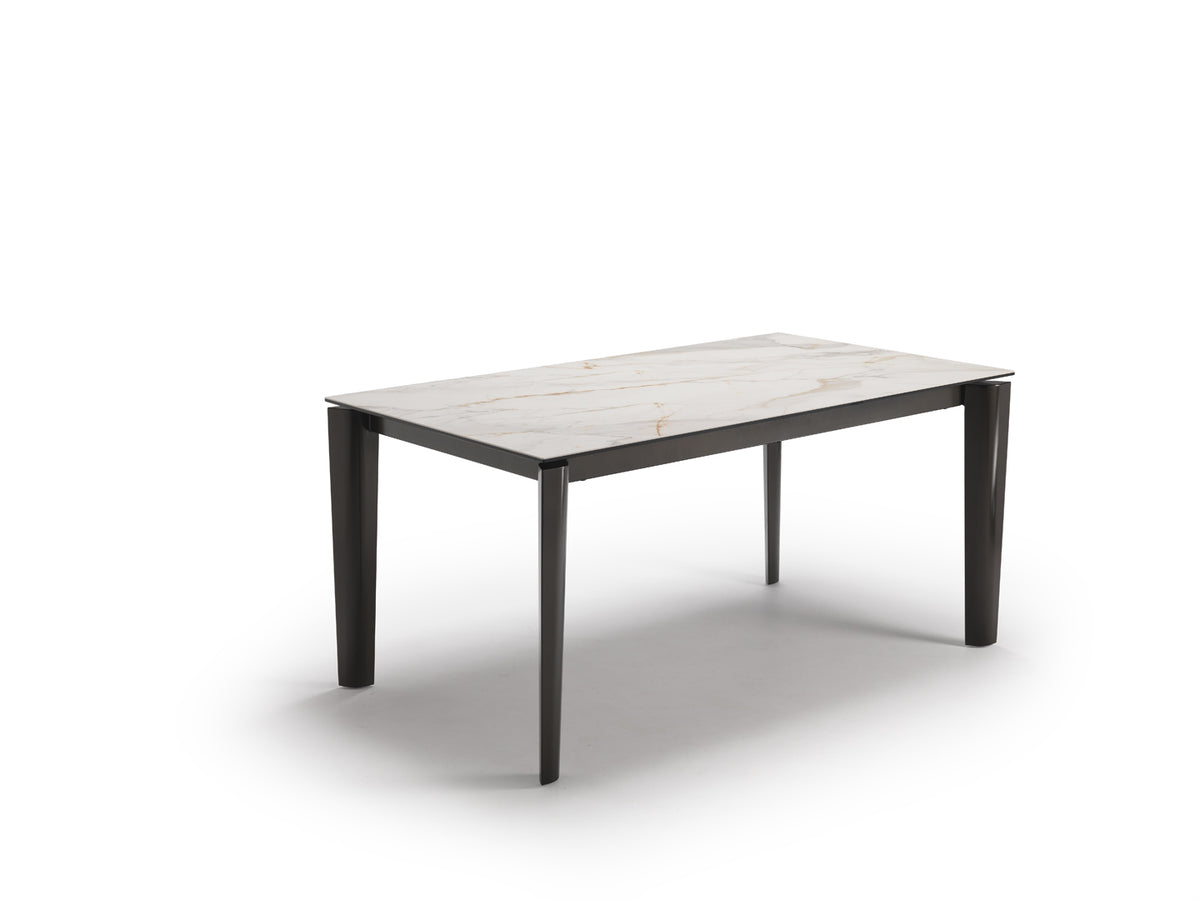 Extendable Dining Table Horus 160-240 cm Domestica – Product View on White