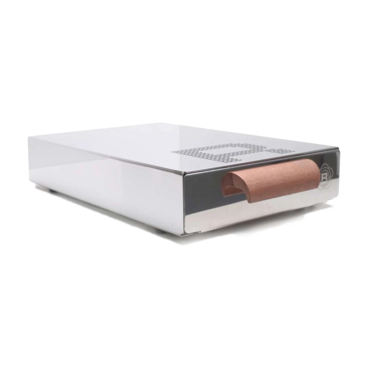 Knock Box Drawer Rocket Espresso Domestica – Three Quarter View on White