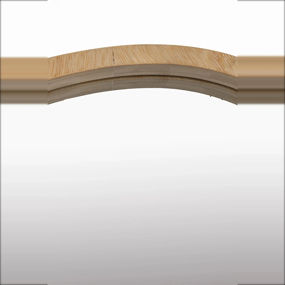 Mirror Zem Natural Bamboo Domestica – Top Frame Close-up