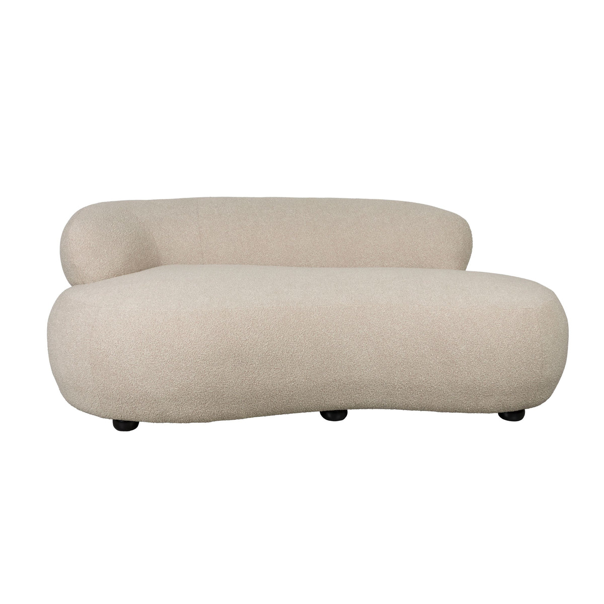 Sofa Noxx 2.5-Seater Beige Domestica – Front View