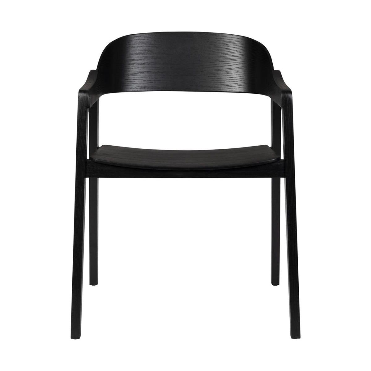 Dining Chair Westlake Black Domestica – Front View on White