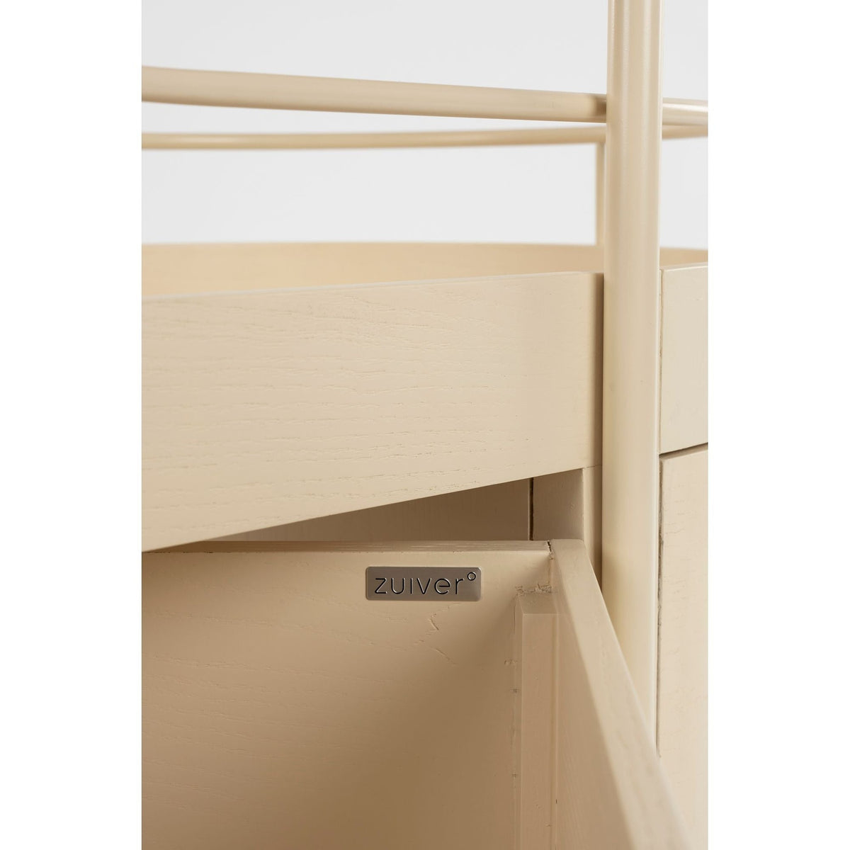 Trolley Wim Beige Domestica – Compartment Hinge Detail