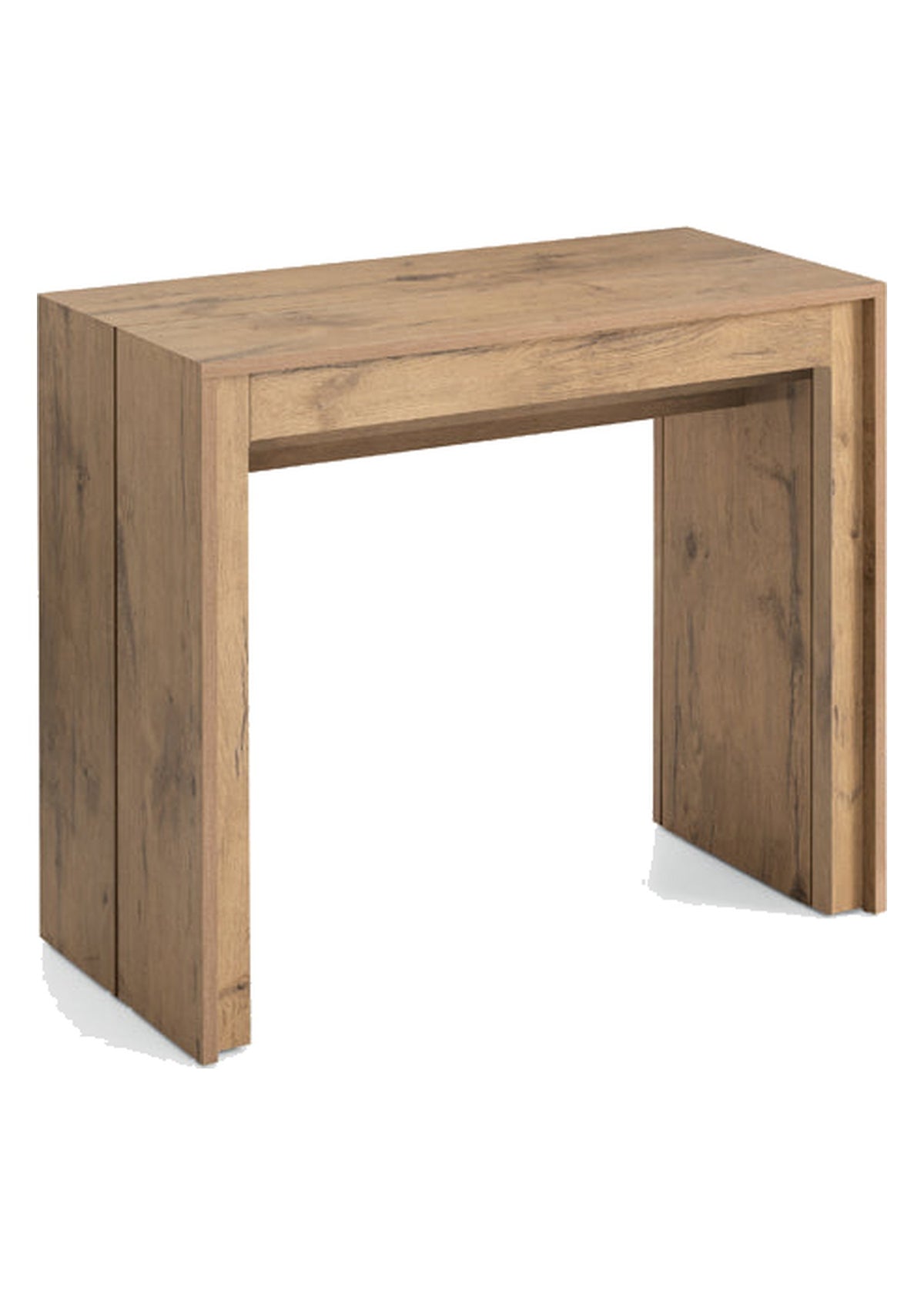 Extendable Console Table Pinocchio Domestica – Front View on White