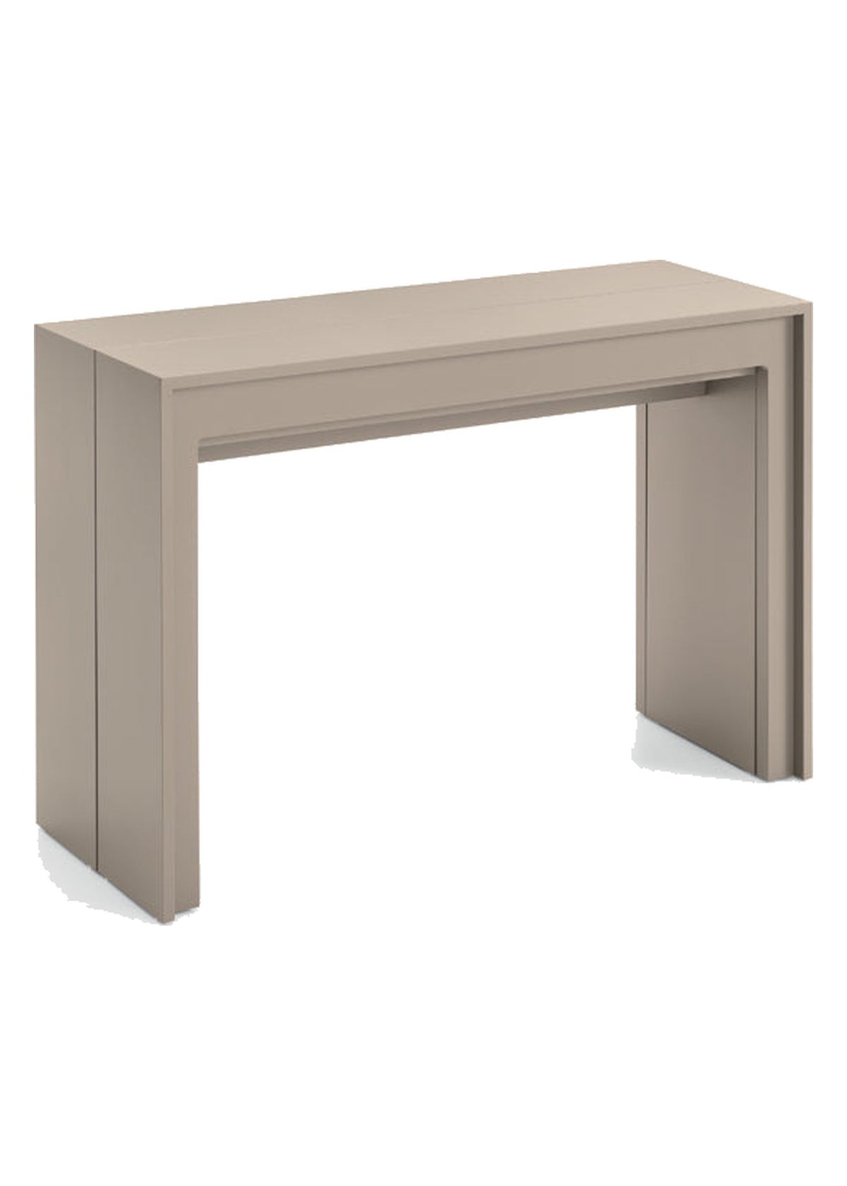 Extendable Console Table Segmenta Domestica – Front View on White