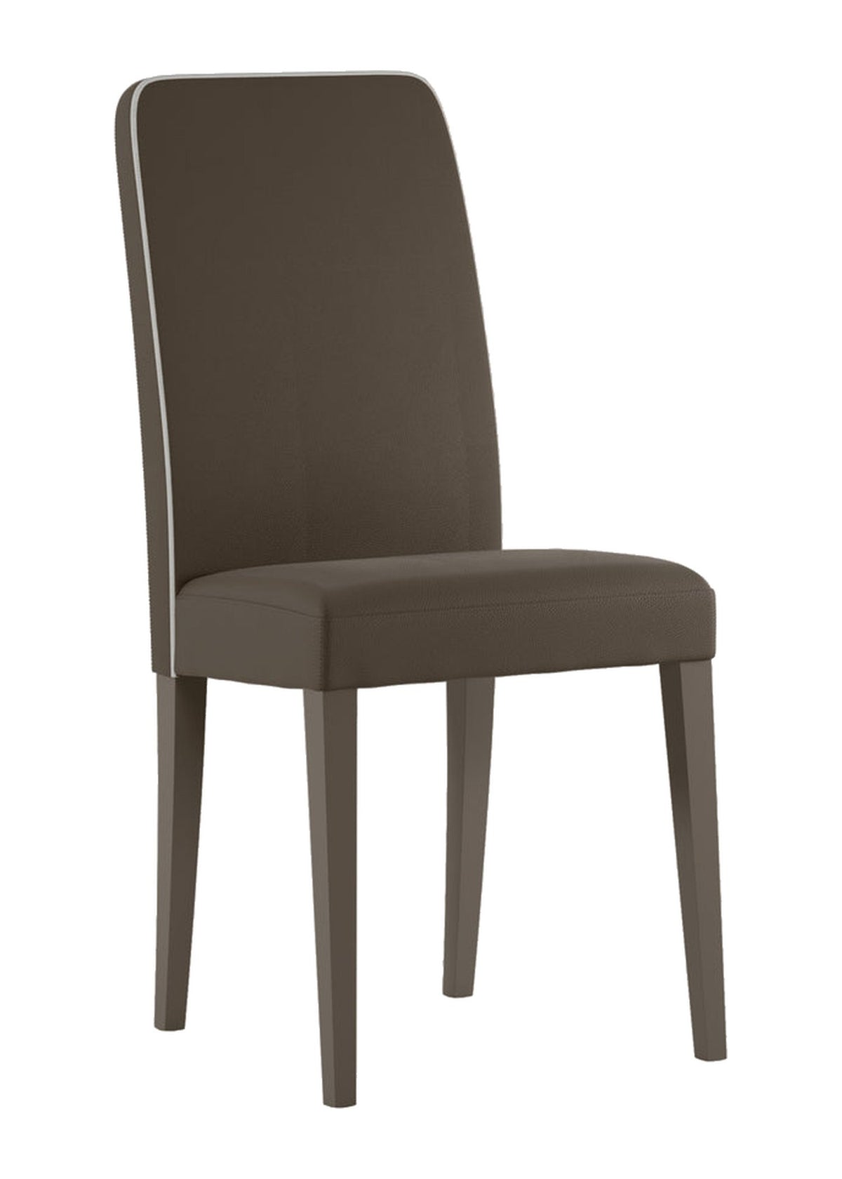 Dining Chair Anita Faux Leather Domestica – Front View on White