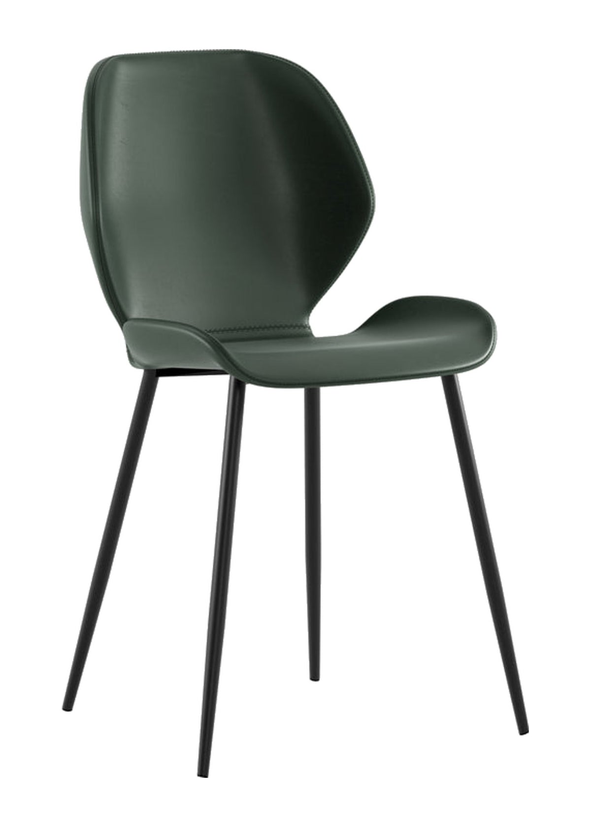 Dining Chair Diana Soft-Touch Domestica – Front View on White