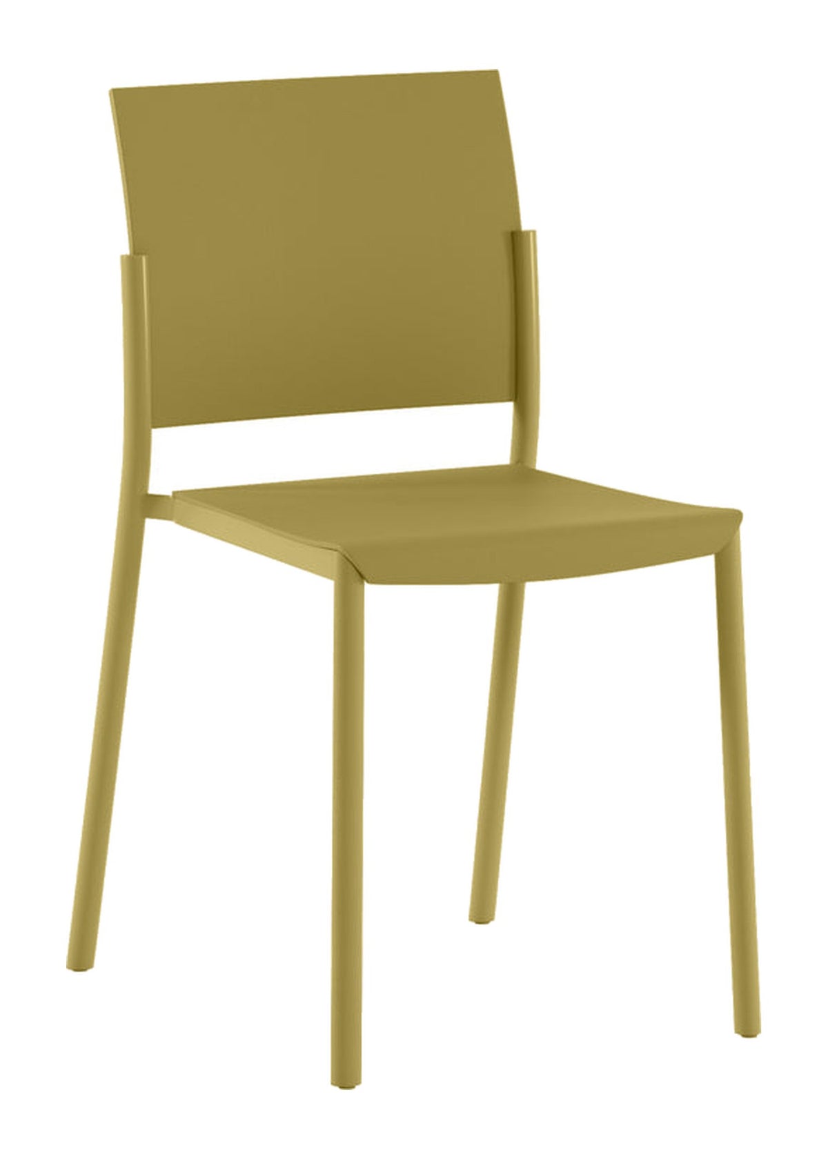 Dining Chair Venus Polypropylene Domestica – Front View on White
