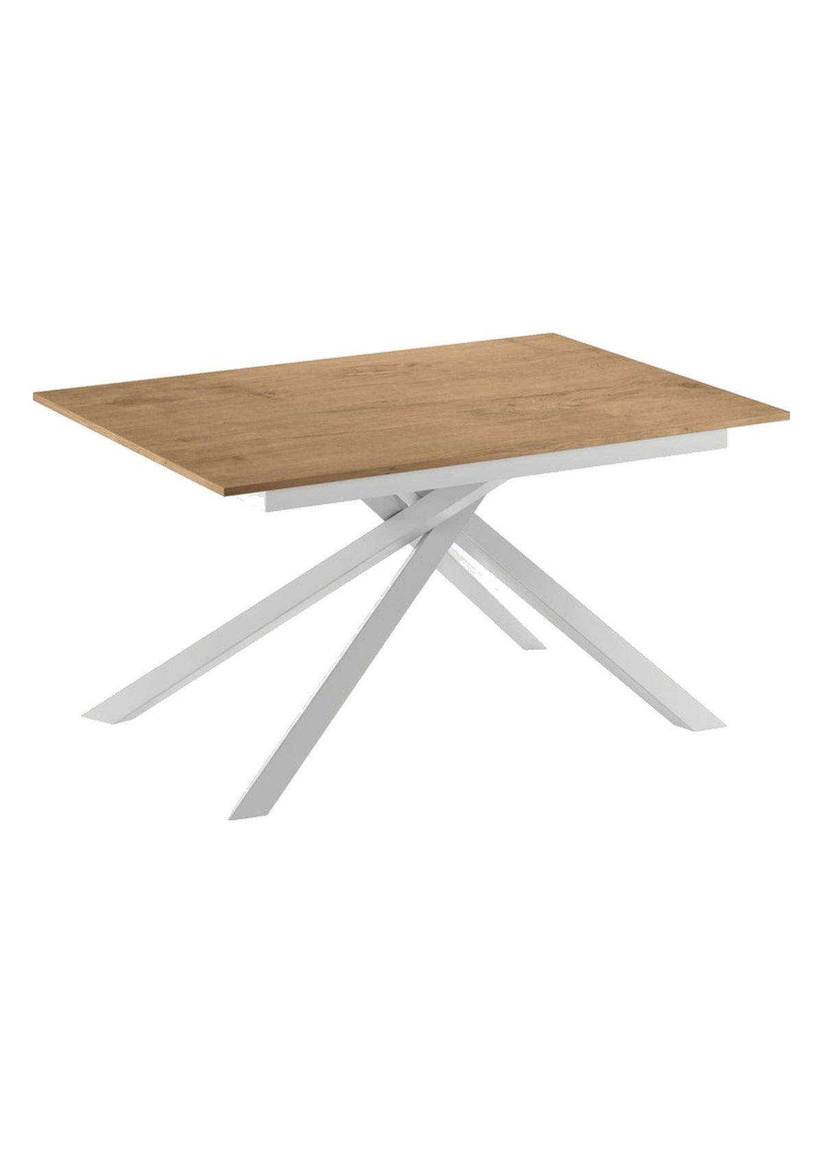 Extendable Dining Table Pulse 25 140-190 cm Domestica – Front View on White