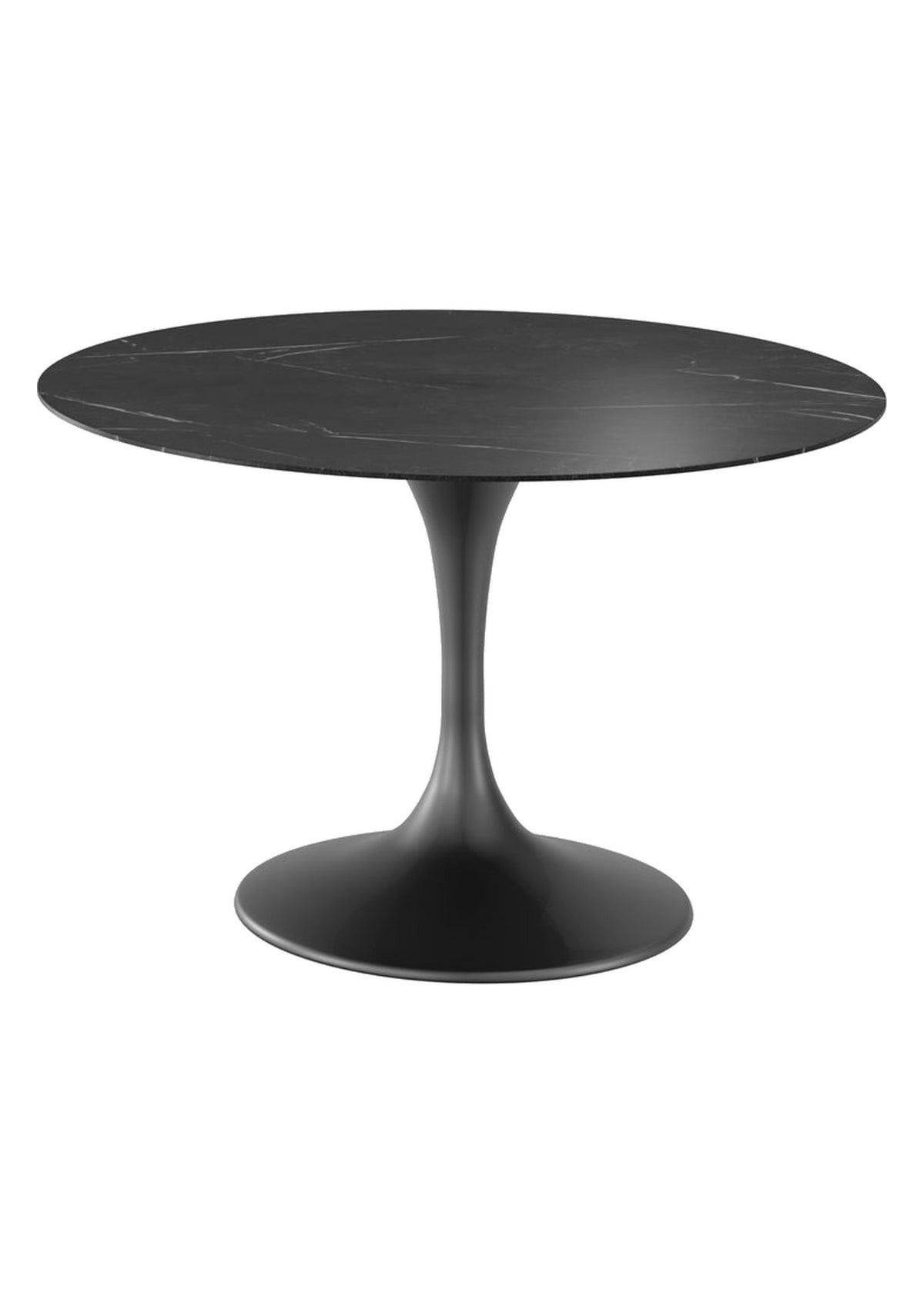 Dining Table Side 120 cm Ceramic Domestica – Front View on White