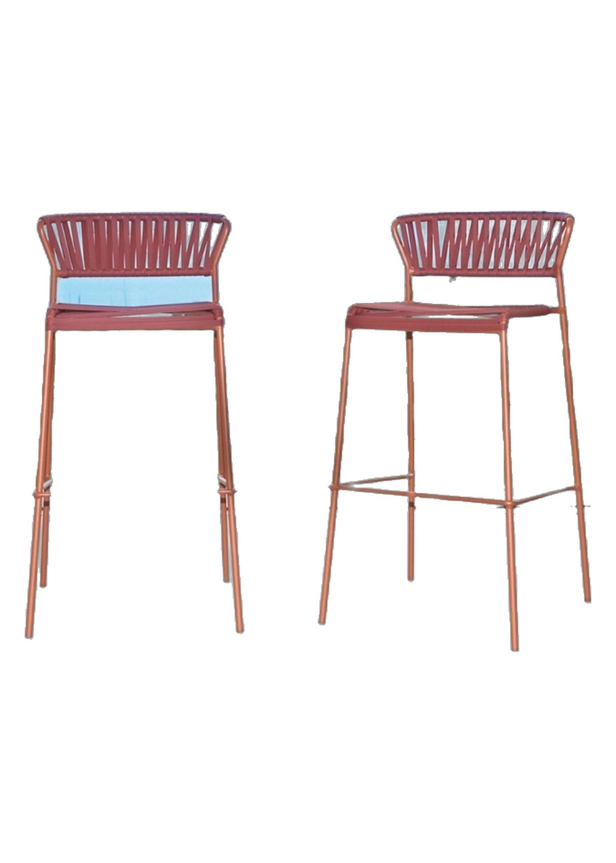Counter Stool Acquamarina Domestica – Front View on White