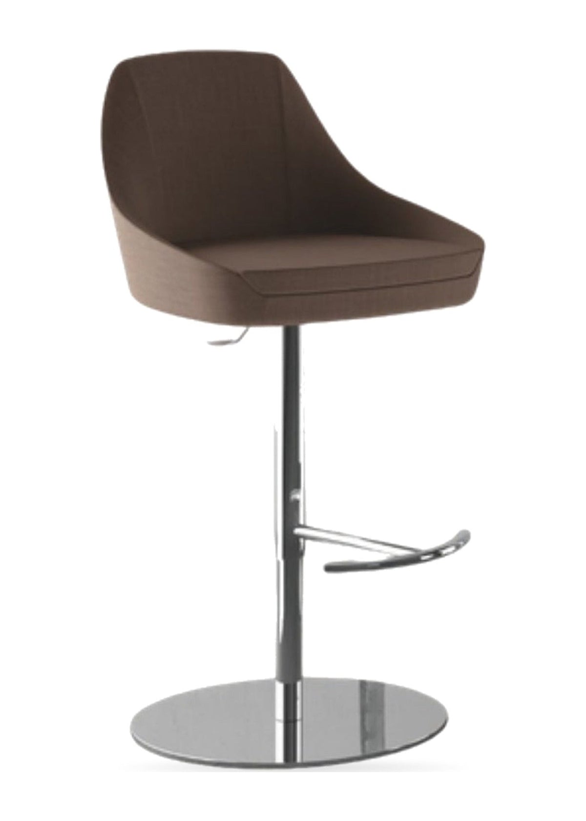 Bar Stool Traiano Domestica – Front View on White
