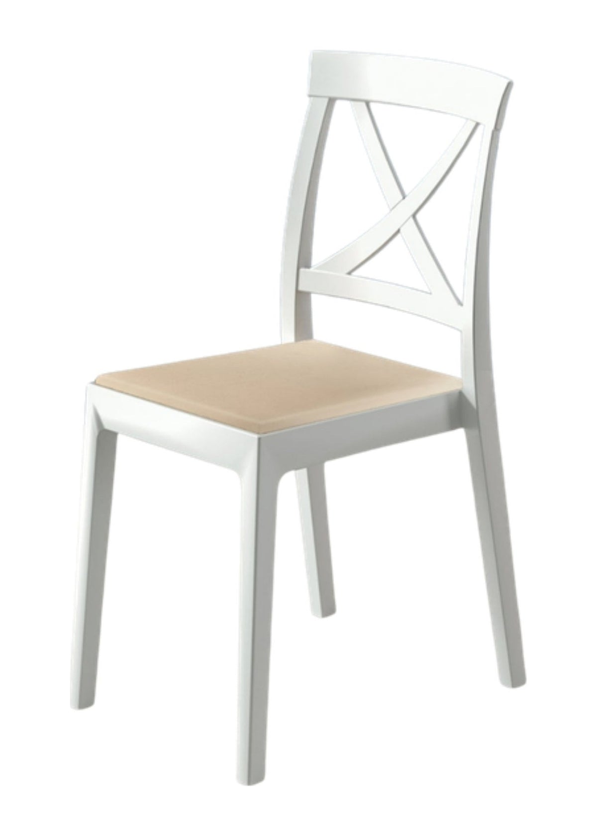 Dining Chair Scoglio Domestica – Front View on White