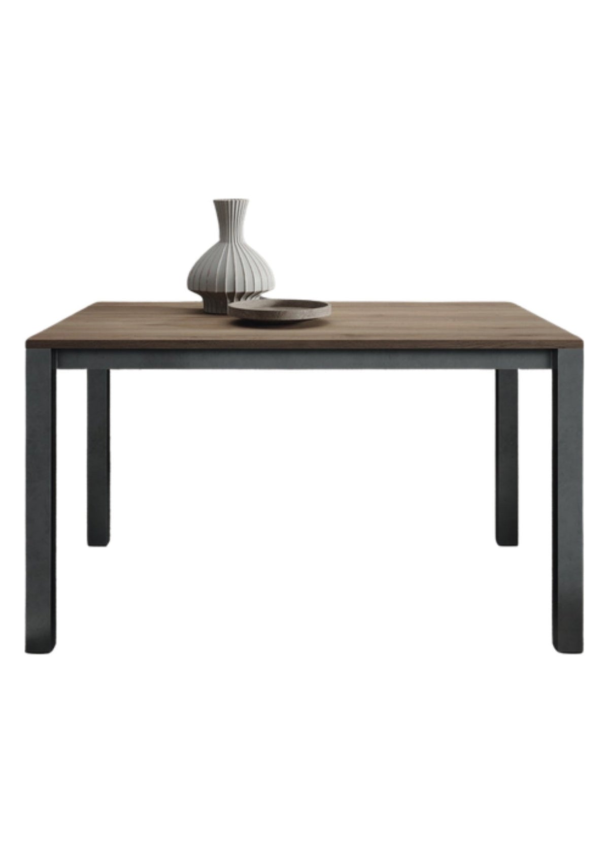 Dining Table Lotus Domestica – Front View on White