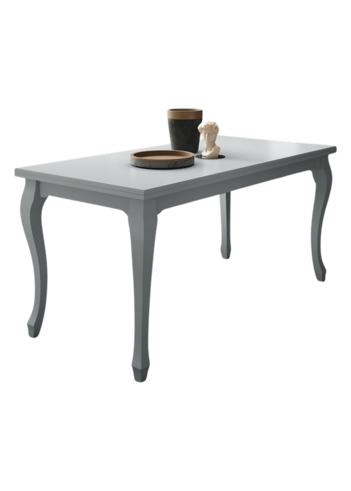 Extendable Dining Table Icaro Domestica – Front View on White