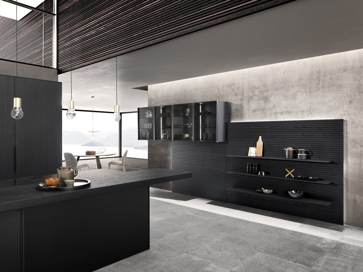Pedini Quadra 10 island and tall units