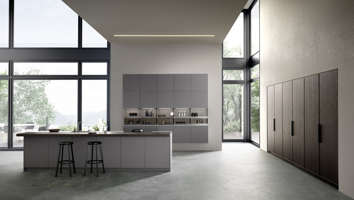 Pedini Arkè island and tall units