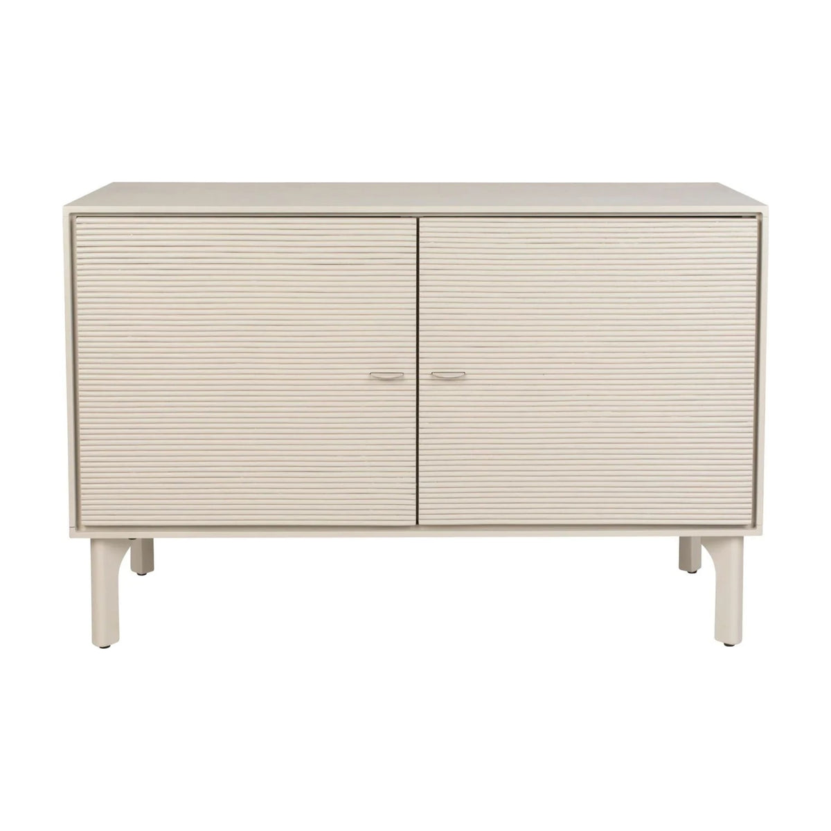 Sideboard Morning 2 Doors Grey Domestica – Front View on White