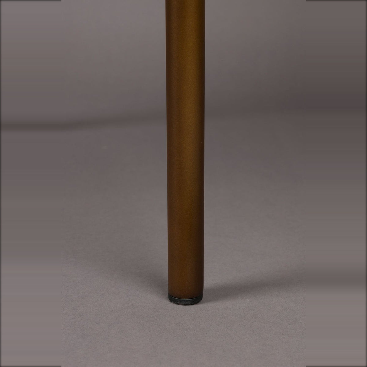 Dining Chair Naida Beige Domestica – Bronze Steel Leg Detail