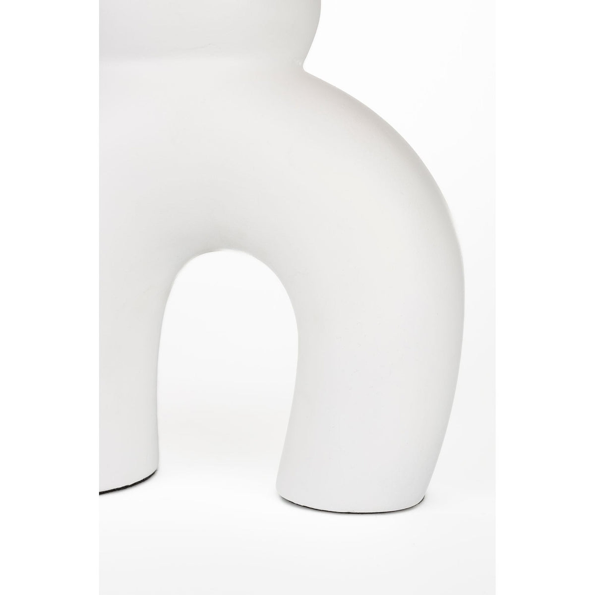Table Lamp Bibi White Domestica – Arched Base Close-up