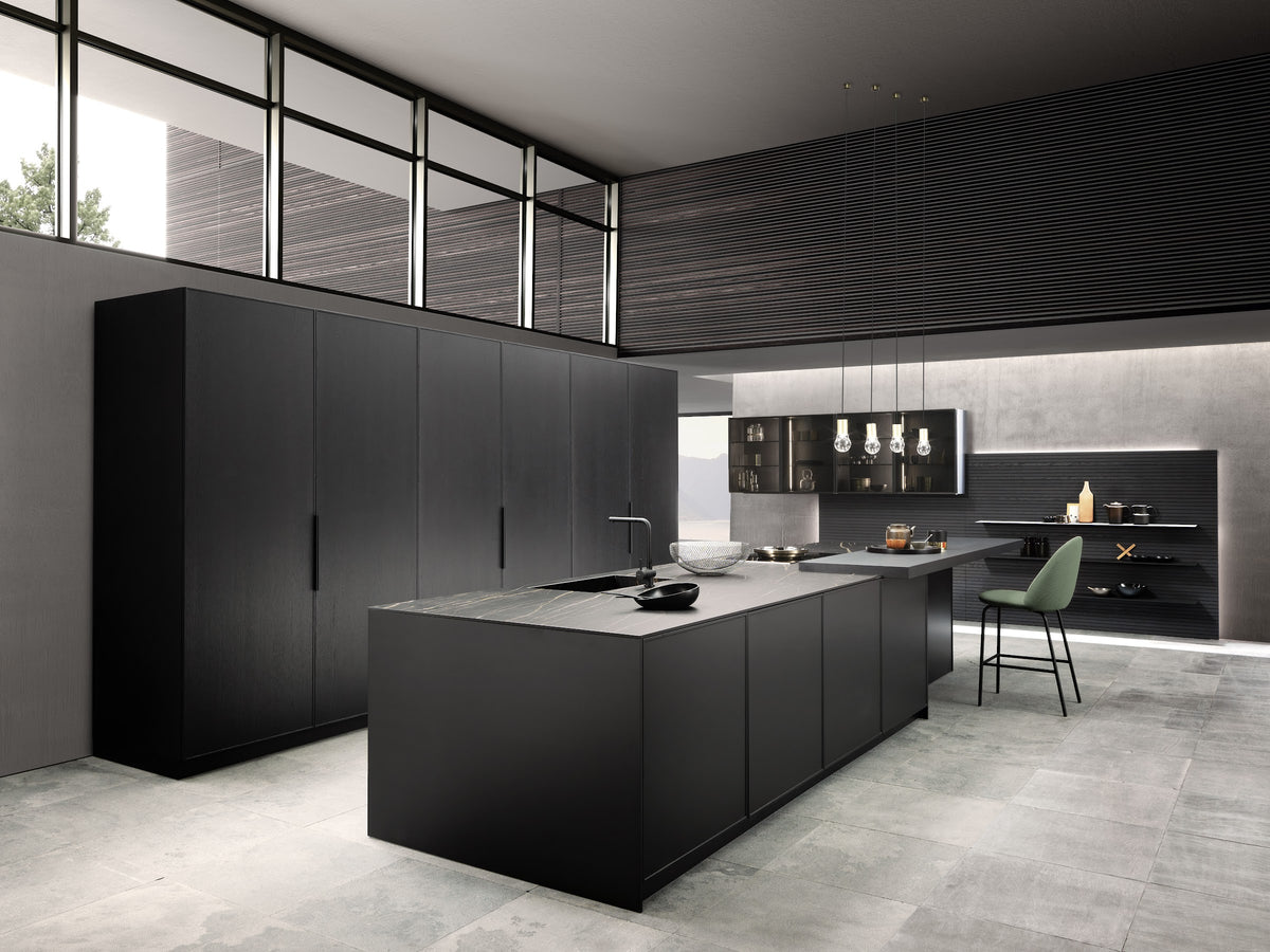 Pedini Quadra 10 kitchen with island