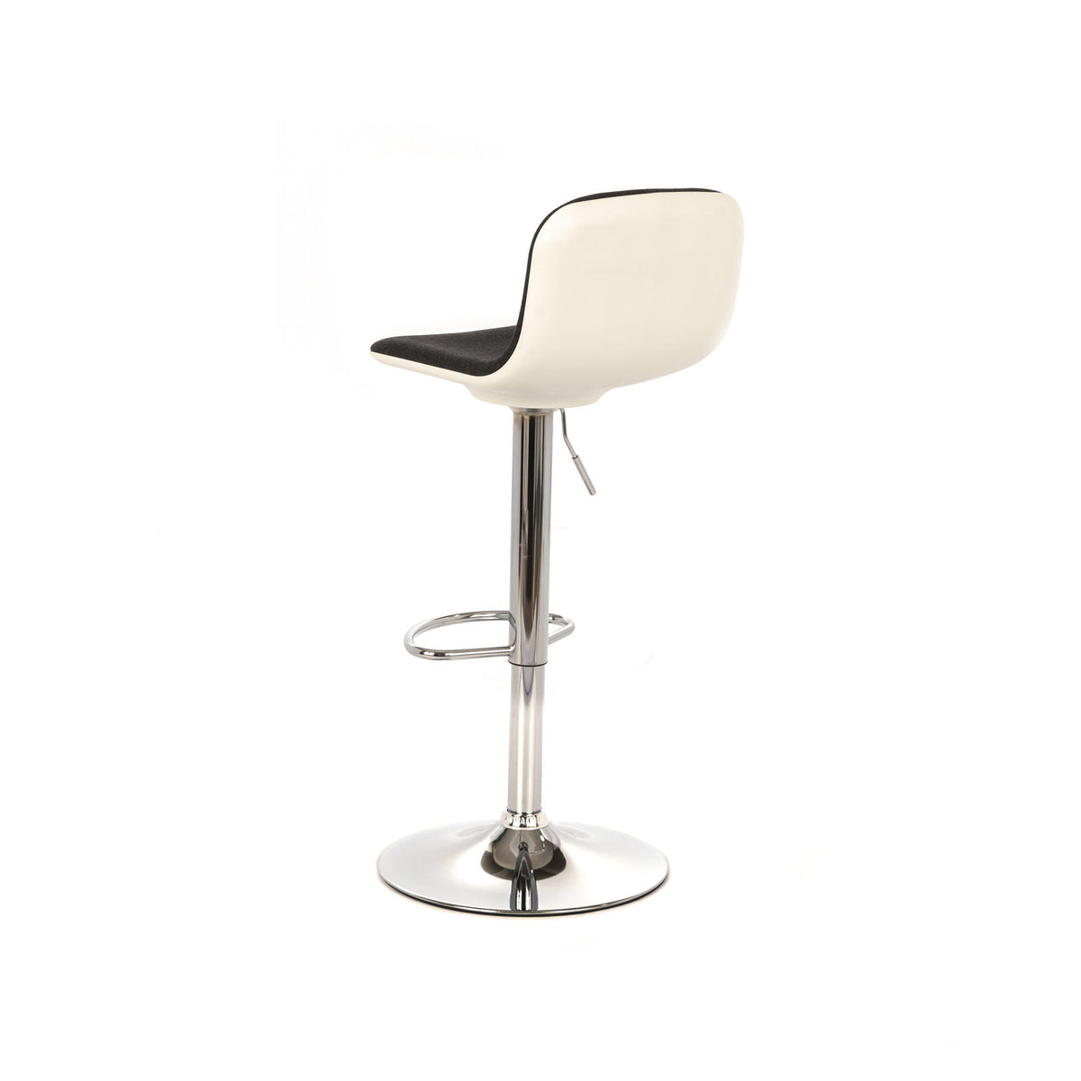 Adjustable Bar Stool Jimmy Dark Grey Domestica – Product View on White
