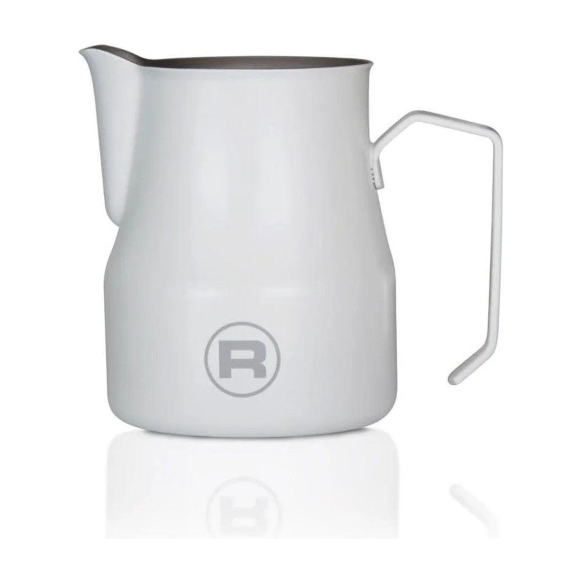 Milk Pitcher 50cl Rocket Espresso Domestica – Matt White Option – Side View on White