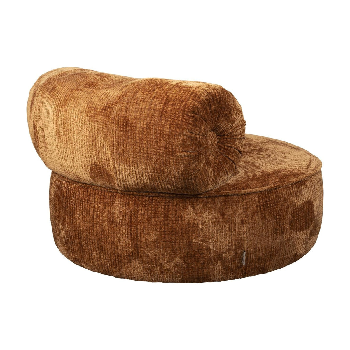 Lounge Chair Tilbury Burned Orange Domestica – Three Quarter View on White