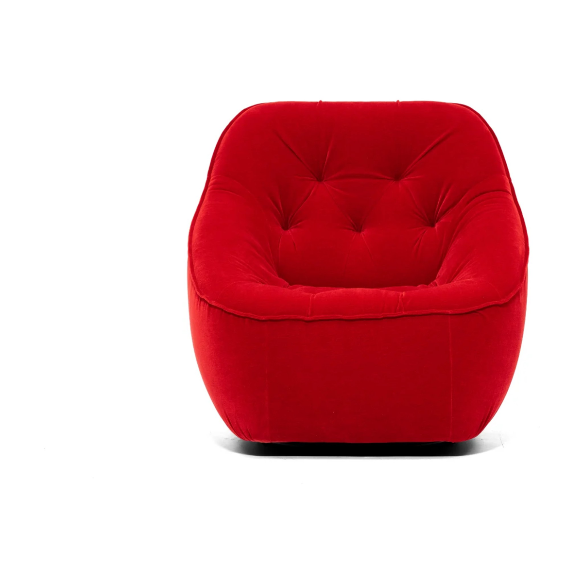 Mora Domestica – Front View in Red on White