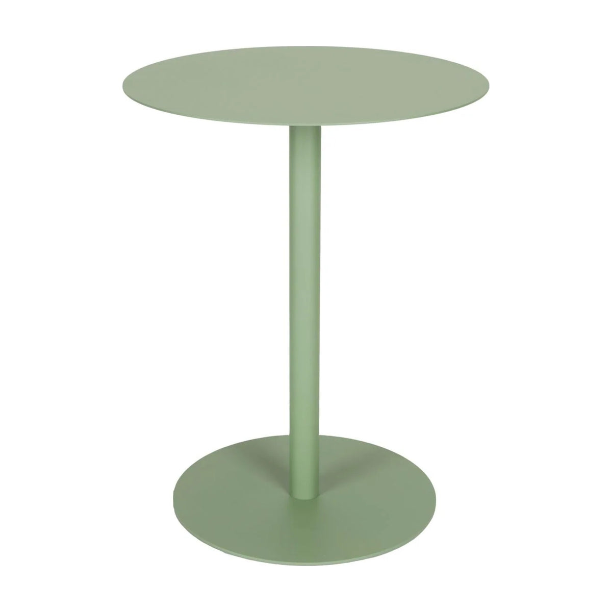 Side Table Snow Desert Sage Domestica – Front View on White