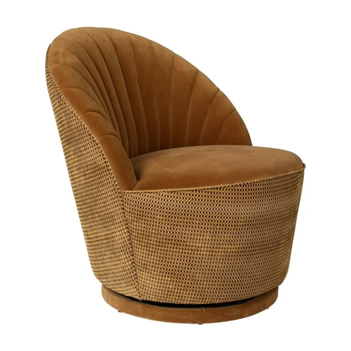 Lounge Chair Madison Whiskey Domestica – Three Quarter View on White