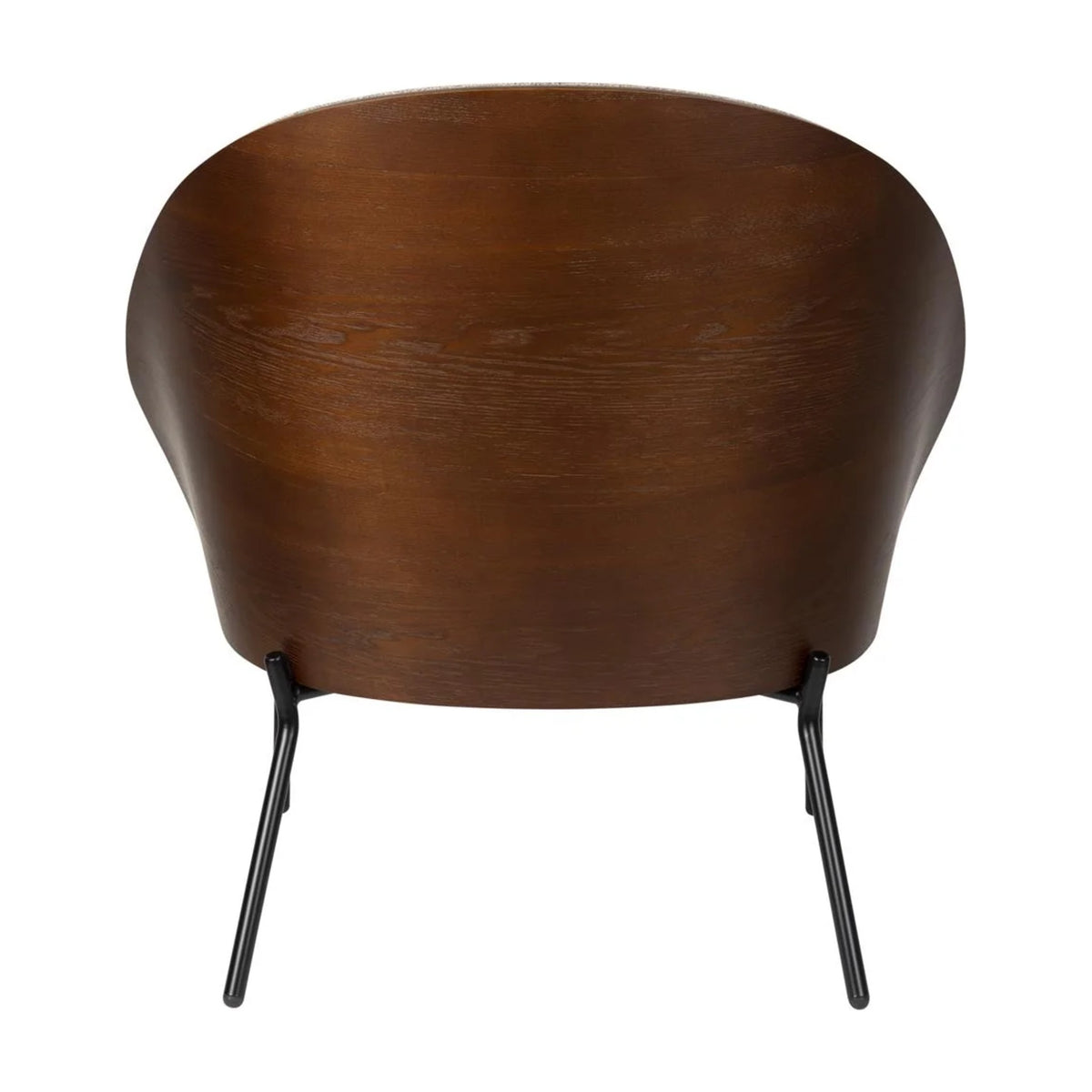 Lounge Chair Rodin Beige Domestica – Back View on White