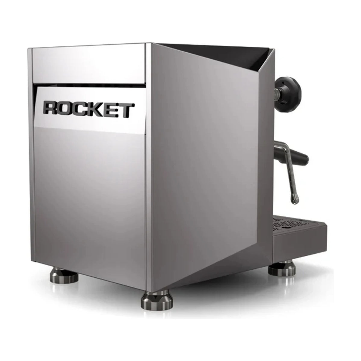 Espresso Machine Giotto FAST Rocket Espresso Domestica – Back Three Quarter View on White