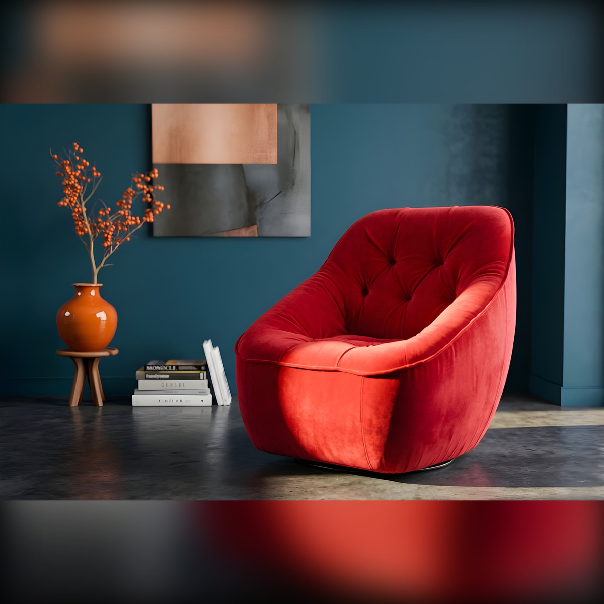 Mora Domestica – Lifestyle – Against a Teal Wall