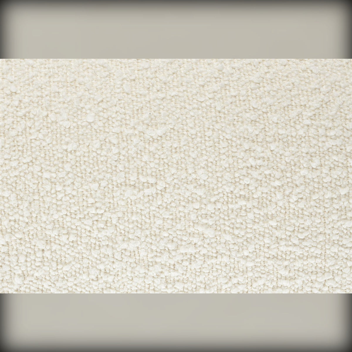 Lounge Chair Oolong Beige Domestica – Bouclé Fabric Texture Close-up