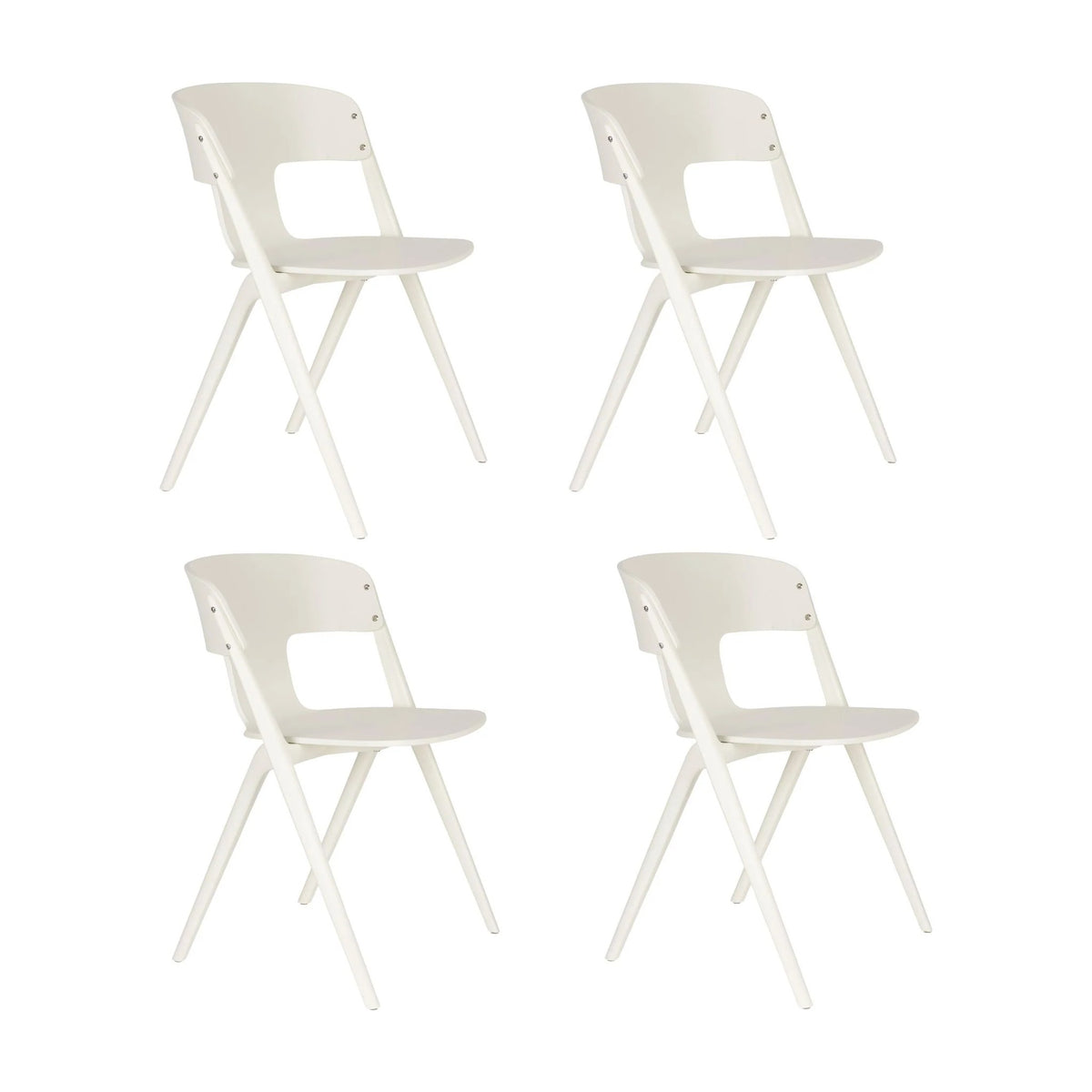 Outdoor Chair Horizon Off-White Domestica – Set of Four Chairs