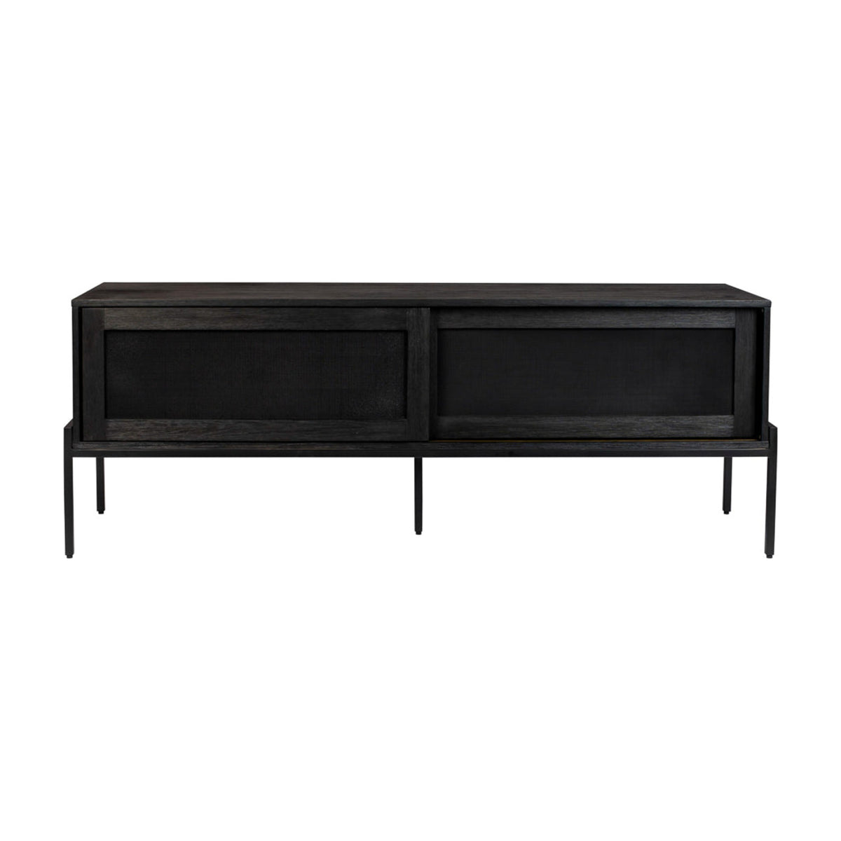 Sideboard Hardy Black Oak Domestica – Front View on White