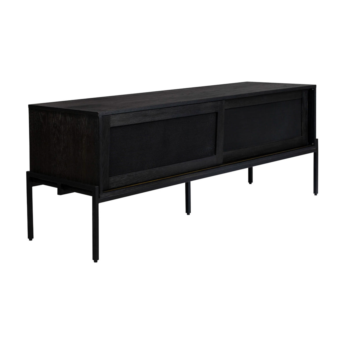 Sideboard Hardy Black Oak Domestica – Three Quarter View on White