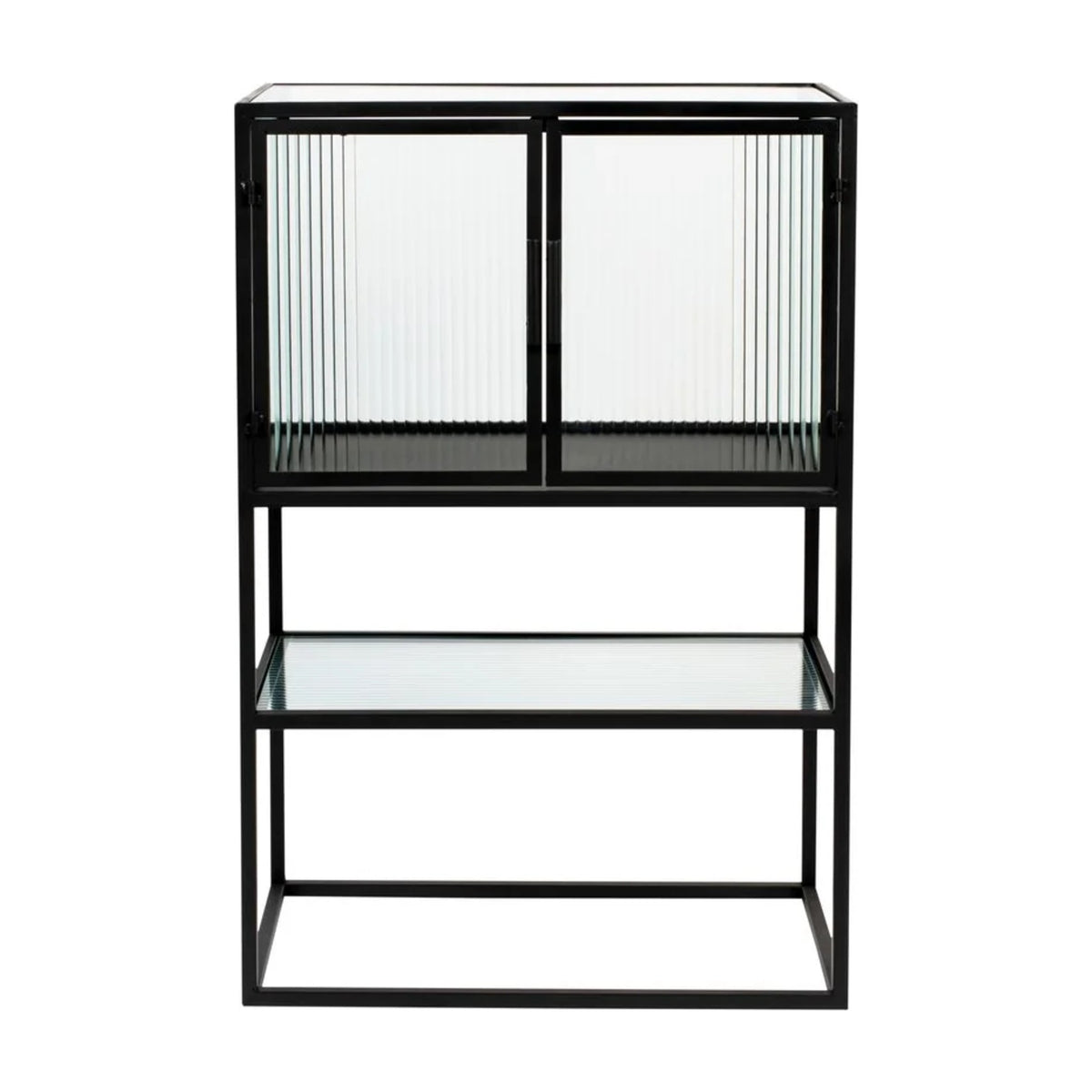 Cabinet Boli Small Black Domestica – Front View on White