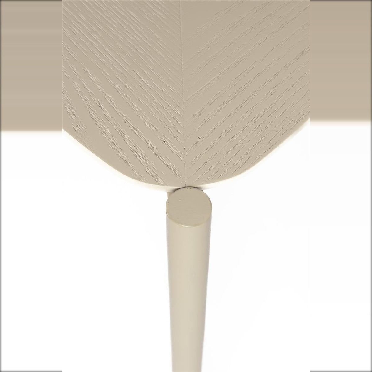 Coffee Table Marcio Beige Domestica – Tabletop Corner and Leg Detail