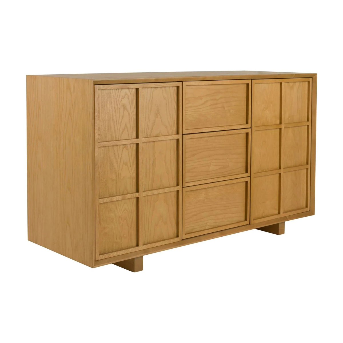Sideboard Raster High Domestica – Three Quarter View on White