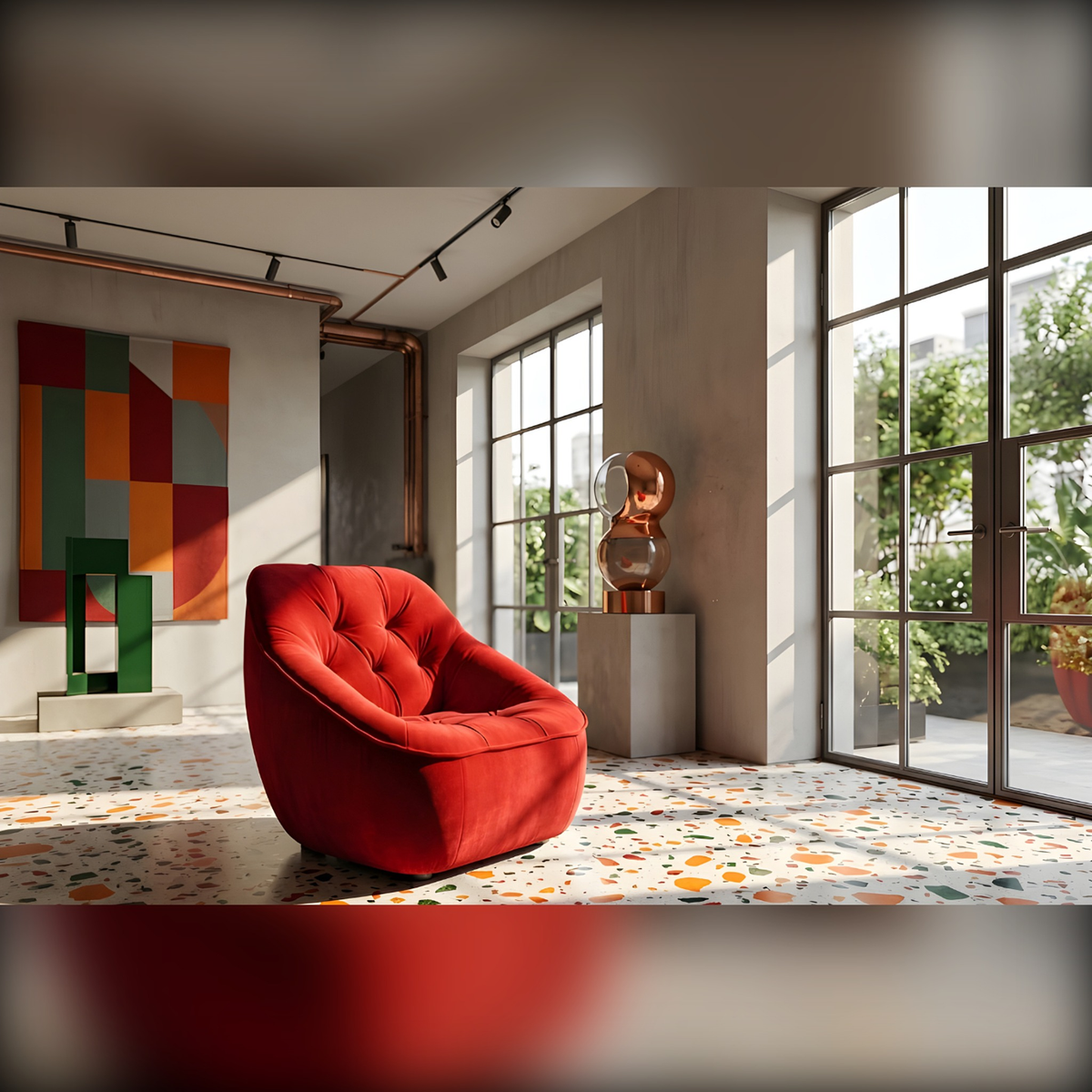 Mora Domestica – Lifestyle – In a Loft with Large Windows