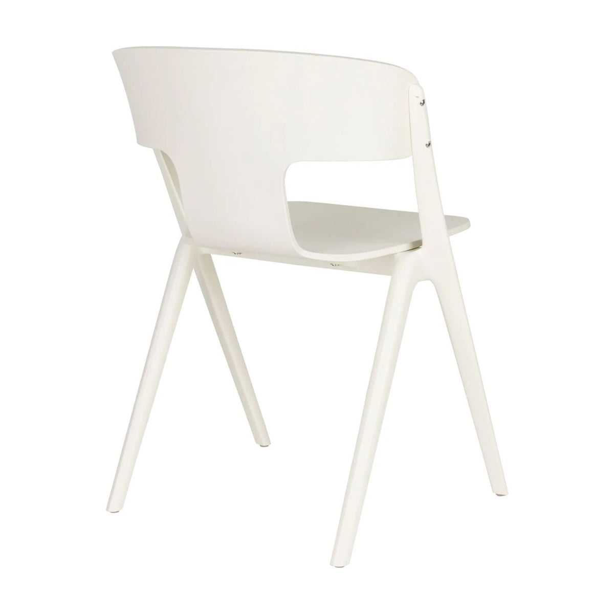 Outdoor Chair Horizon Off-White Domestica – Back Three Quarter View