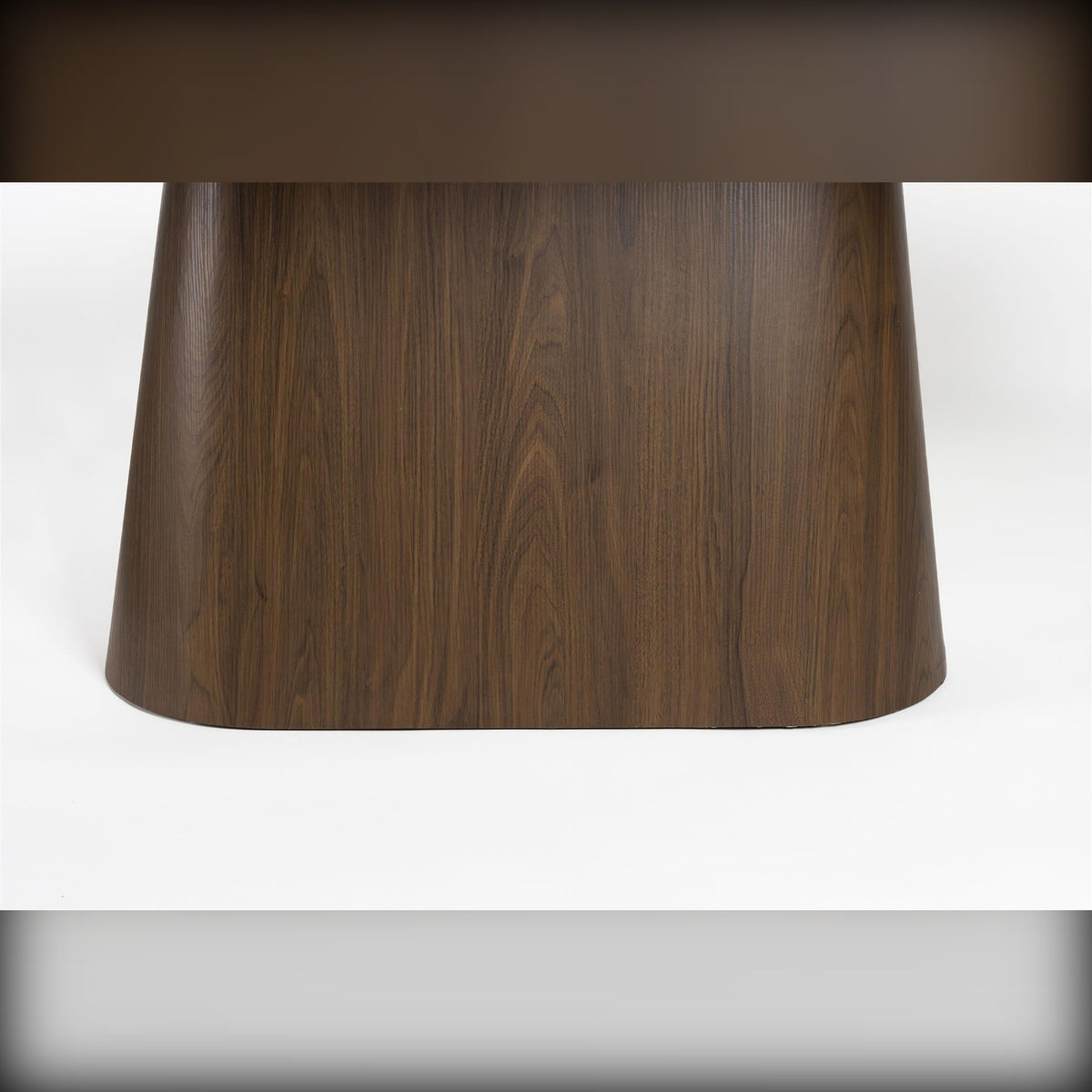 Dining Table Almira Oval Walnut Domestica – Pedestal Base Detail