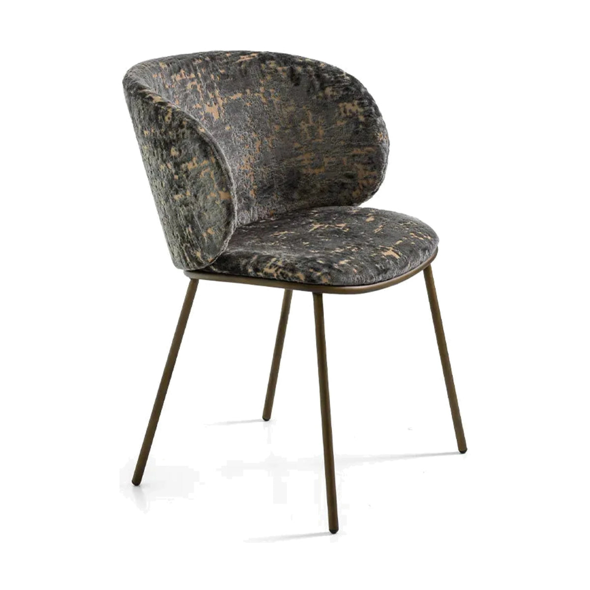 Dining Chair Sinuosa – Sinuosa P front view on white background